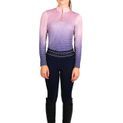 Hy Equestrian Elevate Allure Mizs Riding Tights - Navy/Rose Gold additional 23