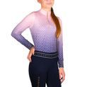 Hy Equestrian Elevate Allure Mizs Riding Tights - Navy/Rose Gold additional 37