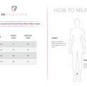 Hy Equestrian Elevate Allure Mizs Riding Tights - Navy/Rose Gold additional 2