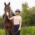 Hy Equestrian Elevate Allure Mizs T-Shirt - Maple Sugar additional 4