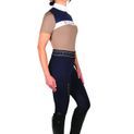 Hy Equestrian Elevate Allure Show Shirt - Navy/Fossil/White additional 11