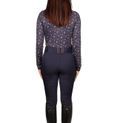 Hy Equestrian Elevate Country Riding Tights - Navy additional 6