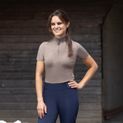 Hy Equestrian Elevate Country Short Sleeve Base Layer - Fossil additional 10