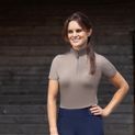 Hy Equestrian Elevate Country Short Sleeve Base Layer - Fossil additional 14