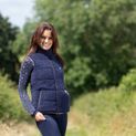 Hy Equestrian Elevate Country Teddy Fleece Gilet - Navy additional 13