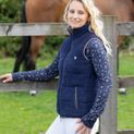 Hy Equestrian Elevate Country Teddy Fleece Gilet - Navy additional 8