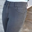 Hy Equestrian Elevate Denim Breeches - Black additional 5