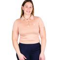 Hy Equestrian Elevate Essential Polo Shirt - Maple Sugar additional 1