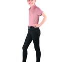 Hy Equestrian Elevate Mizs Denim Breeches - Black additional 10
