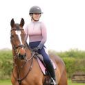 Hy Equestrian Elevate Mizs Ombre Base Layer - Navy/Rose additional 4