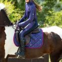 Hy Equestrian Elevate Mizs Out of this World Base Layer Navy/Magenta additional 5