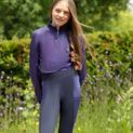 Hy Equestrian Elevate Mizs Out of this World Base Layer Navy/Magenta additional 6