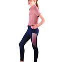 Hy Equestrian Elevate Mizs Riding Tights - Navy additional 1