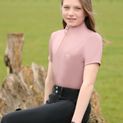 Hy Equestrian Elevate Mizs Sports Shirt - Rose additional 16