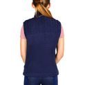 Hy Equestrian Elevate Mizs Teddy Fleece Gilet - Navy additional 4