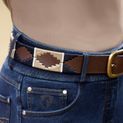 Hy Equestrian Elevate Polo Belt - Navy/Fossil additional 6