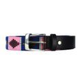 Hy Equestrian Elevate Polo Belt - Navy/Rose additional 5