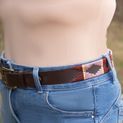 Hy Equestrian Elevate Polo Belt - Purple/Pink/Beige additional 3