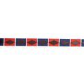 Hy Equestrian Elevate Polo Belt - Red/Navy/White additional 2
