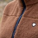 Hy Equestrian Elevate Style Teddy Fleece Jacket - Brown additional 3