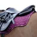 Hy Equestrian Enchanted Collection Saddle Pad - Plum/Rose Gold additional 4