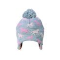 Hy Equestrian Flaine Children's Hat - Grey/Pink additional 1