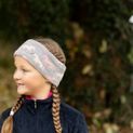 Hy Equestrian Flaine Children's Headband - Grey/Pink additional 2
