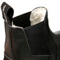 Hy Equestrian Fleece Lined Wax Leather Jodhpur Boot - Black additional 4