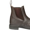 Hy Equestrian Fleece Lined Wax Leather Jodhpur Boot - Brown additional 3
