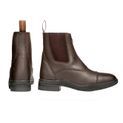 Hy Equestrian Fleece Lined Wax Leather Zip Jodhpur Boot - Brown additional 3