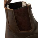 Hy Equestrian Fleece Lined Wax Leather Zip Jodhpur Boot - Brown additional 4