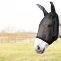 Hy Equestrian Fly Mask with Ears - Black additional 4