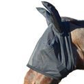 Hy Equestrian Fly Mask with Ears - Black additional 3