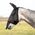 Hy Equestrian Fly Mask with Sunshield &amp; Ears - Black additional 5