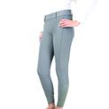 Hy Equestrian Glacial Softshell Riding Tights - Grey additional 1