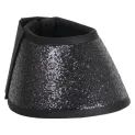 Hy Equestrian Glitter Over Reach Boots - Black Glitter additional 1