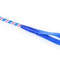 Hy Equestrian Great Britain Style Jump Whip - Red, White &amp; Blue additional 1