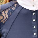 Hy Equestrian Laila Lace Show Shirt - Navy additional 7