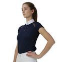 Hy Equestrian Laila Lace Show Shirt - Navy additional 8