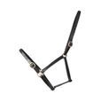 Hy Equestrian Leather Foal Head Collar - Black additional 1
