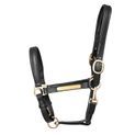 Hy Equestrian Leather Head Collar - Black additional 2