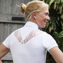 Hy Equestrian Lesley Show Shirt - White additional 10