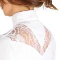 Hy Equestrian Lesley Show Shirt - White additional 2