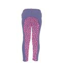 Hy Equestrian Love Hearts Children's Jodhpurs - Insignia/Deep Pink Hearts additional 4