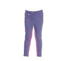 Hy Equestrian Love Hearts Children's Jodhpurs - Insignia/Deep Pink Hearts additional 5