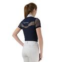 Hy Equestrian Lydia Lace Show Shirt - White additional 2