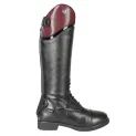 Hy Equestrian Masera Riding Boot - Black/Oxblood additional 1