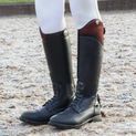 Hy Equestrian Masera Riding Boot - Black/Oxblood additional 4