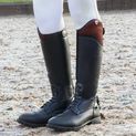 Hy Equestrian Masera Riding Boot - Black/Oxblood additional 3