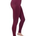 Hy Equestrian Melton Riding Tights - Fig additional 3